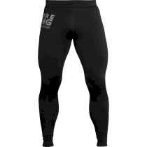 Компрессионные штаны Hardcore Training Burning Black M черный