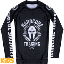 Детский рашгард Hardcore Training Helmet LS 8 лет черный