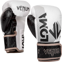 Боксерские перчатки Venum x Loma Arrow Black/White 8 унц. белый