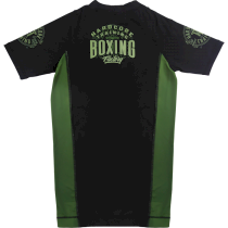 Детский рашгард Hardcore Training Boxing Factory 2 SS 16 лет зеленый