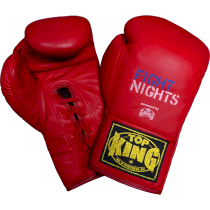 Перчатки боксерские Top King Boxing Pro 14 унц. красный