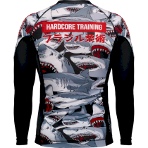 Рашгард Hardcore Training Sharks L серый