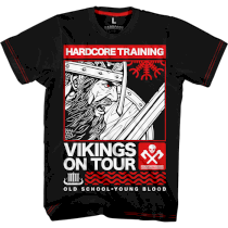 Футболка Hardcore Training Vikings On Tour Black L 