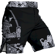 Meister MMA Pantalones cortos de compresión Rush Fight con bolsillo para copa 