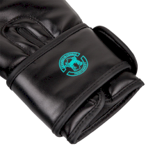 Боксерские перчатки Venum Contender 2.0 Grey/Turquoise-Black 14 унц. светло-серый