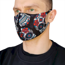 Защитная неопреновая маска Hardcore Training Santa Muerte