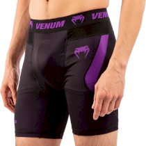 Компрессионные шорты Venum Nogi Black/Purple XXL пурпурный