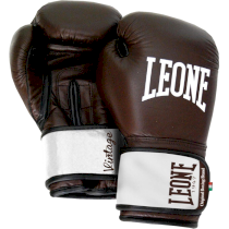 Боксерские перчатки Leone Vintage 14 унц. коричневый