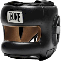 Бамперный шлем Leone черный L