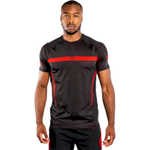Тренировочная футболка Venum Nogi Dry Tech Black/Red XL 