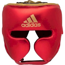 Боксёрский шлем Adidas Adistar Pro Metallic Red красный L
