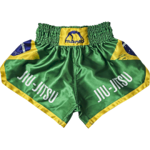 Тайские шорты Manto Jiu Jitsu L зеленый