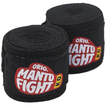 Боксерские бинты Manto Glove 4M Черный красный