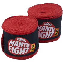 Боксерские бинты Manto Glove 4M Черный красный