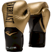 Боксерские перчатки Everlast Elite ProStyle 12 унц. золотой