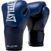 Боксерские перчатки Everlast Elite ProStyle 16 унц. темно-синий