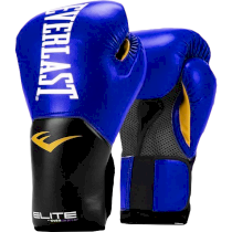 Боксерские перчатки Everlast Elite ProStyle Blue 14 унц. синий