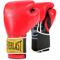 Боксерские перчатки Everlast 1910 Classic 12 унц. красный