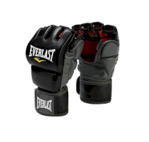 Перчатки Everlast тренировочные Grappling Black L/XL красный