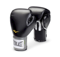 Боксерские перчатки Everlast PU Pro Style Anti-MB Black 8 унц. черный