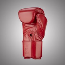 Универсальные тренировочные перчатки Ultimatum Boxing PRO16 RED (VELCRO) 16 унц. красный