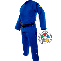 Кимоно для дзюдо Adidas Champion 2 IJF Olympic синее с золотым логотипом J-IJFB 180см синий