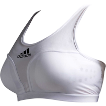 Топик с защитой груди Adidas xs белый