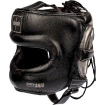 Бамперный боксерский шлем Clinch Face Guard черно-бронзовый черный l/xl