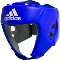 Боксерский шлем Adidas AIBA синий синий xs
