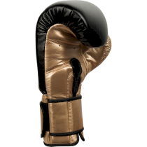 Боксерские перчатки Hardcore Training HardLea Black/Gold 16унц. золотой
