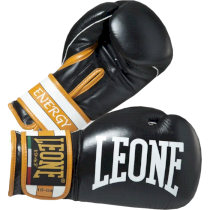Боксерские перчатки Leone Energy 12унц. черный