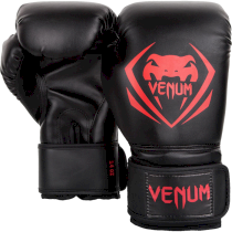 Боксерские перчатки Venum Contender Black/Red 16 унц. красный