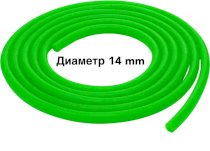 Борцовский жгут Green 14 мм зеленый