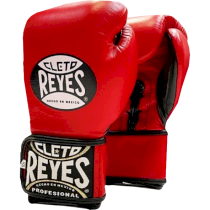 Профессиональные боксерские перчатки Cleto Reyes m красный с черным