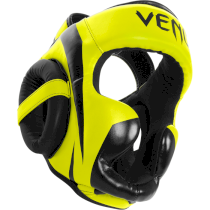 Боксерский шлем Venum Elite Neo Yellow зеленый onesize