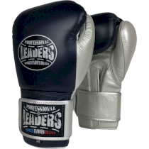 Боксерские перчатки Leaders JapSeries Soft BLSL 14унц. серый