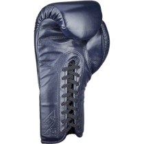 Универсальные тренировочные перчатки на шнуровке Ultimatum Lace-Up PRO16 Navy 16унц. темно-синий