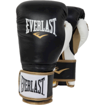 Боксерские перчатки Everlast PowerLock 16унц. золотой