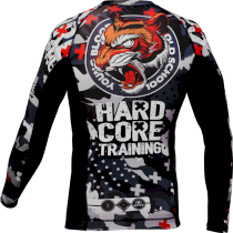 Рашгард Hardcore Training Tiger Fury LS xs черный