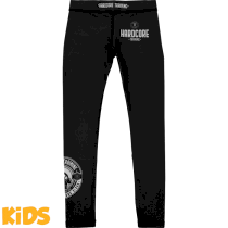 Детские компрессионные штаны Hardcore Training Round 14лет черный