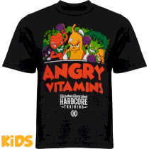 Детская футболка Hardcore Training Angry Vitamins Black размер 10лет черный