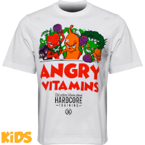 Детская футболка Hardcore Training Angry Vitamins White 10лет 