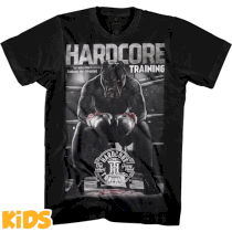 Детская футболка Hardcore Training The Moment of Truth 158см черный