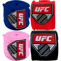 Боксерские Бинты UFC 4.5м Розовый синий