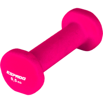 Гантель неопреновая Espado 0.5 кг розовый 