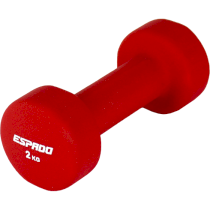 Гантель неопреновая Espado 2 кг красный 