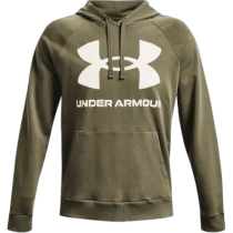  Худи Under Armour UA Rival Fleece Big Logo HD l зеленый