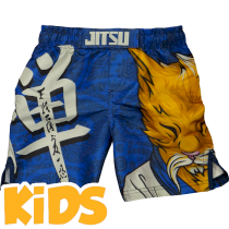 Детские шорты Jitsu Zen-cat 6лет синий