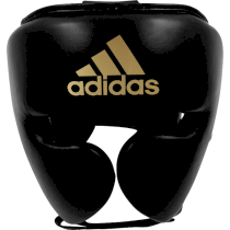 Боксерский шлем Adidas Adistar Pro золотой l