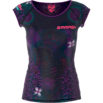 Женская тренировочная футболка Smmash Wonderland xs фиолетовый